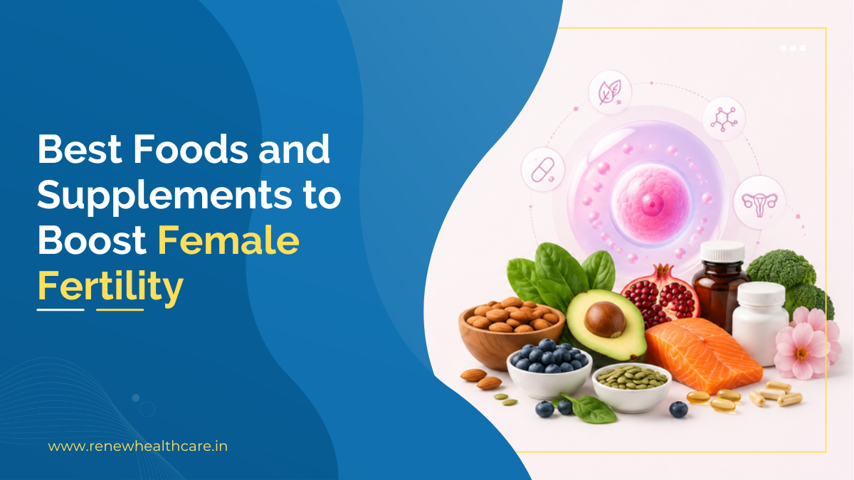 Best Foods and Supplements to Boost Female Fertility